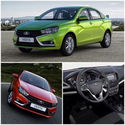 Комплектацию Lada Vesta рассекретили в сети